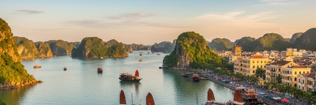 Halong Bay/Hanoi Kreuzfahrt-Hafen — Reiseziel